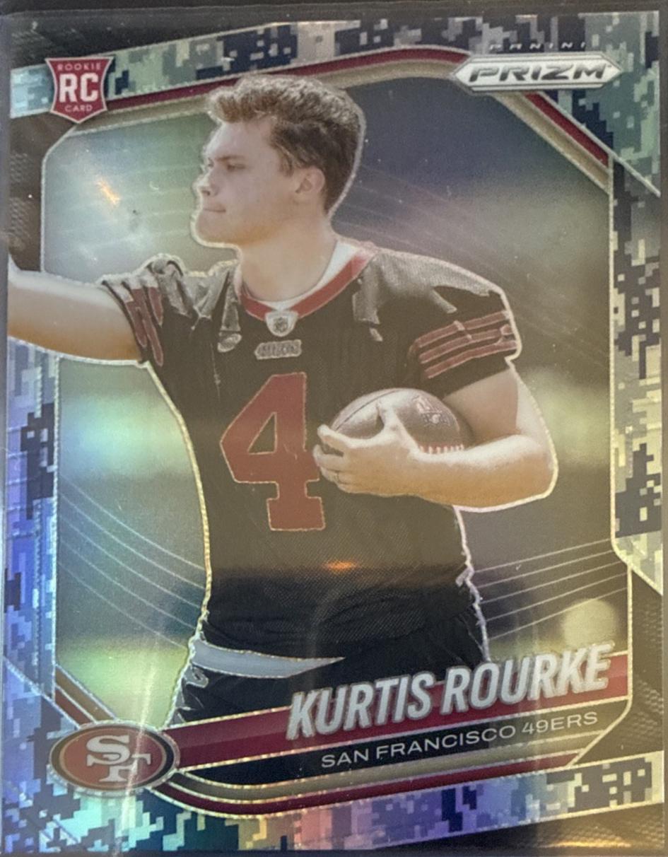 Kurtis Rourke [Navy Camo] #397 Prices | 2025 Panini Prizm | Football Cards