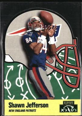 Shawn Jefferson #15 Football Cards 1996 Playoff Prime