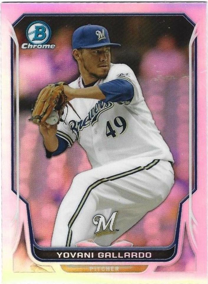Yovani Gallardo [Blue Refractor] #58