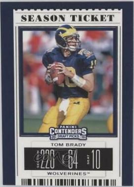 Tom Brady #96 2019 Panini Contenders Draft Picks Football