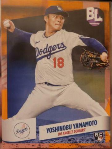 Yoshinobu Yamamoto #183 2024 Topps Big League Baseball