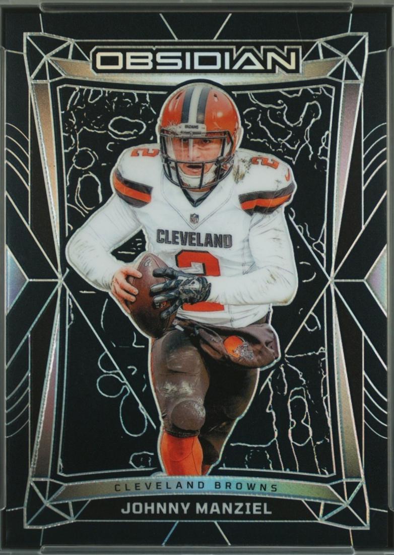 Johnny Manziel #48 2024 Panini Obsidian Football