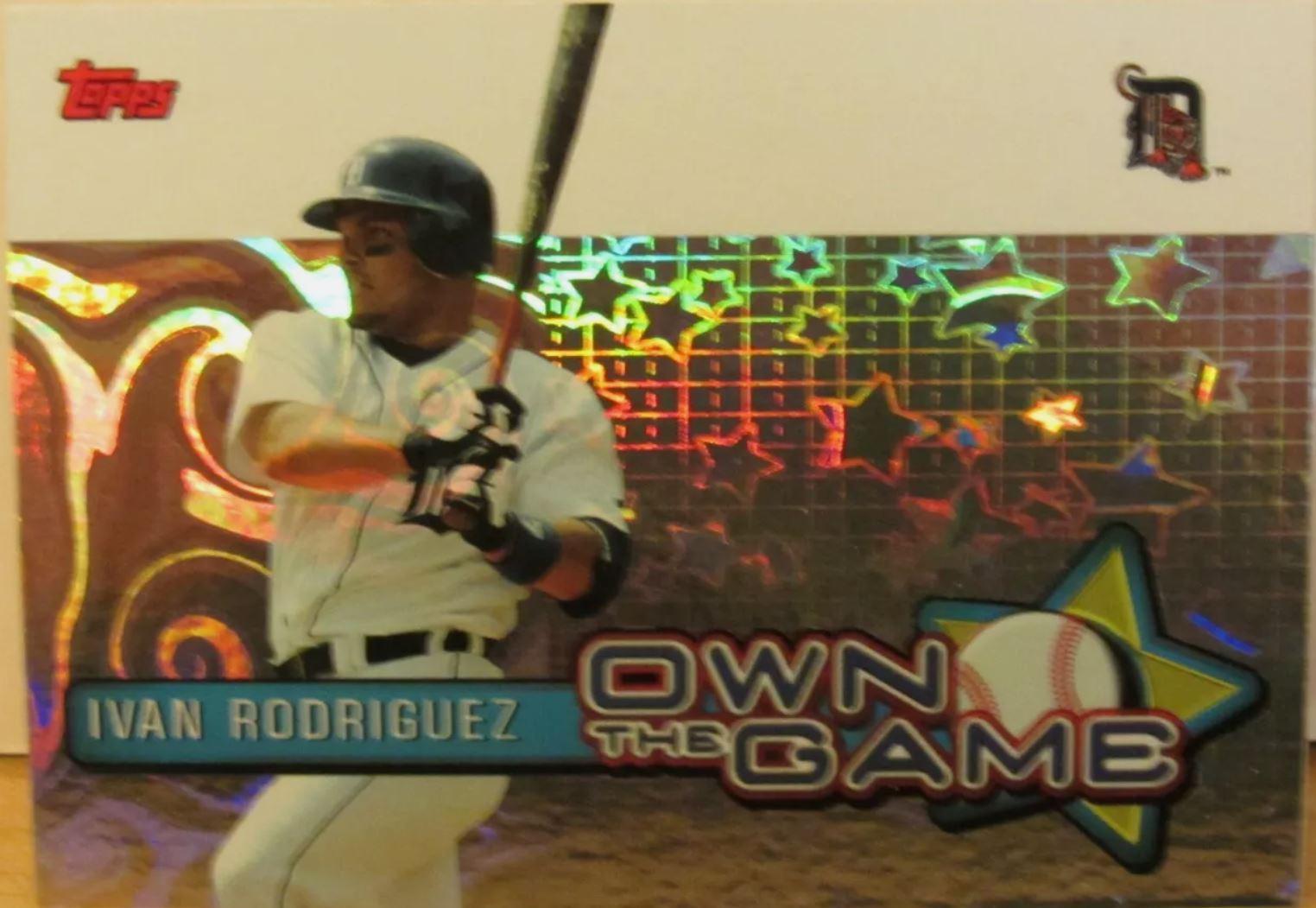 Ivan Rodriguez #OG14 Baseball Cards 2005 Topps Own the Game