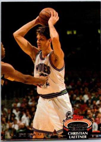 Christian Laettner #218 Basketball Cards 1992 Stadium Club