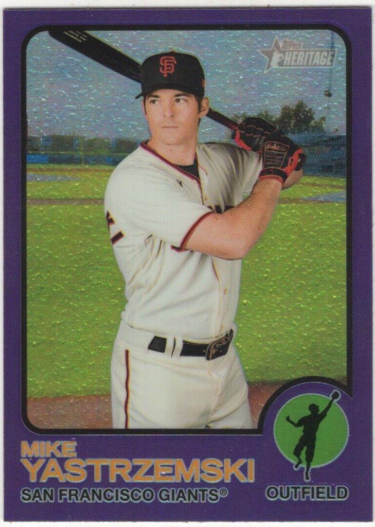 Mike Yastrzemski [Chrome Refractor] #11