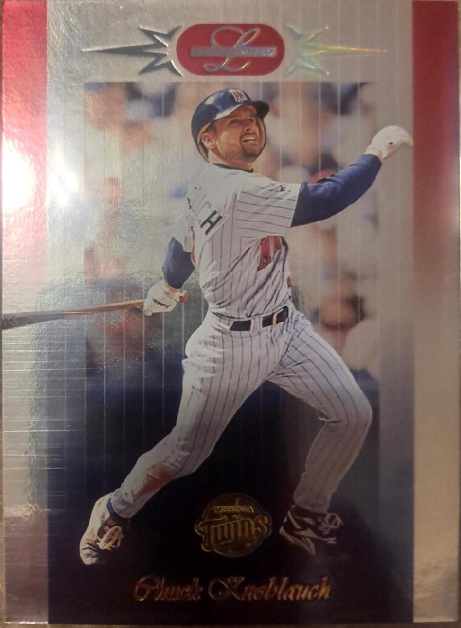Chuck Knoblauch #19 Baseball Cards 1996 Leaf Limited