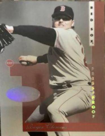Roger Clemens #28 Baseball Cards 1996 Leaf Signature