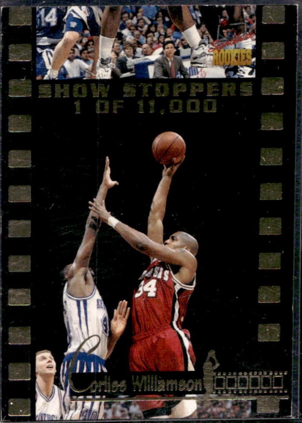 Corliss Williamson #C2 1995 Signature Rookies Show Stoppers Basketball