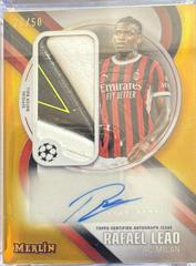 Rafael Leao #MBS-LE Prices | 2024 Topps Merlin UEFA Match Ball