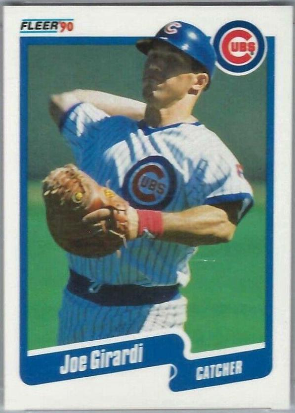 Joe Girardi #31 Baseball Cards 1990 Fleer Canadian