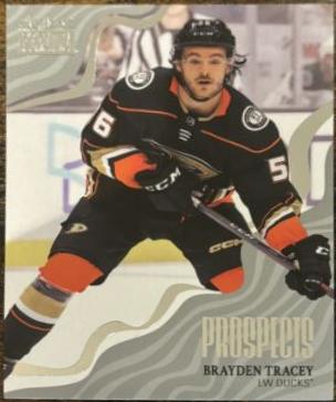 Brayden Tracey #PP-15 Hockey Cards 2022 Skybox Metal Universe Premium Prospects