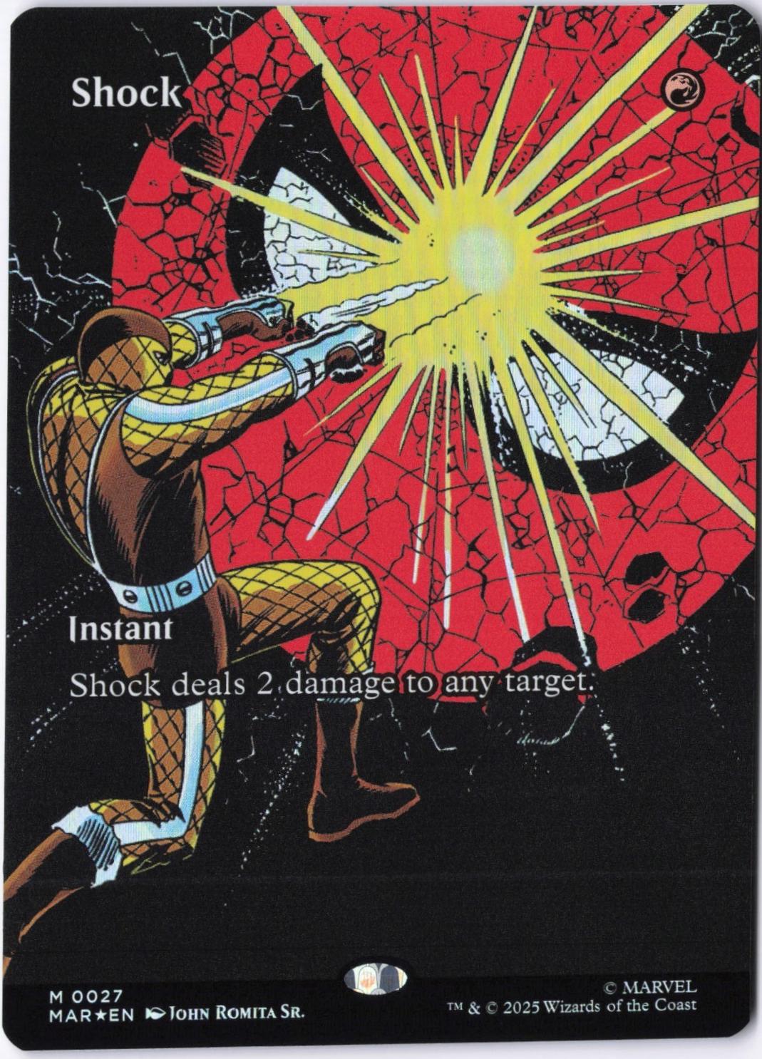 Shock [Foil] (Magic Marvel Spider-Man: Marvel Universe)