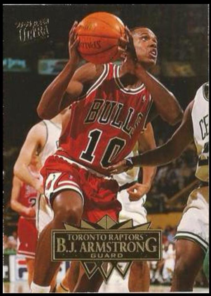B.J. Armstrong #177 Basketball Cards 1995 Ultra