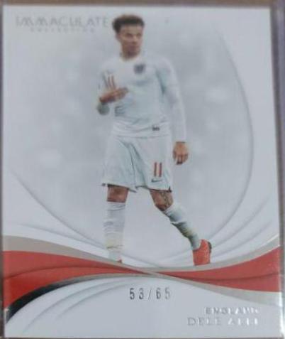 Dele Alli #50 Soccer Cards 2018 Panini Immaculate