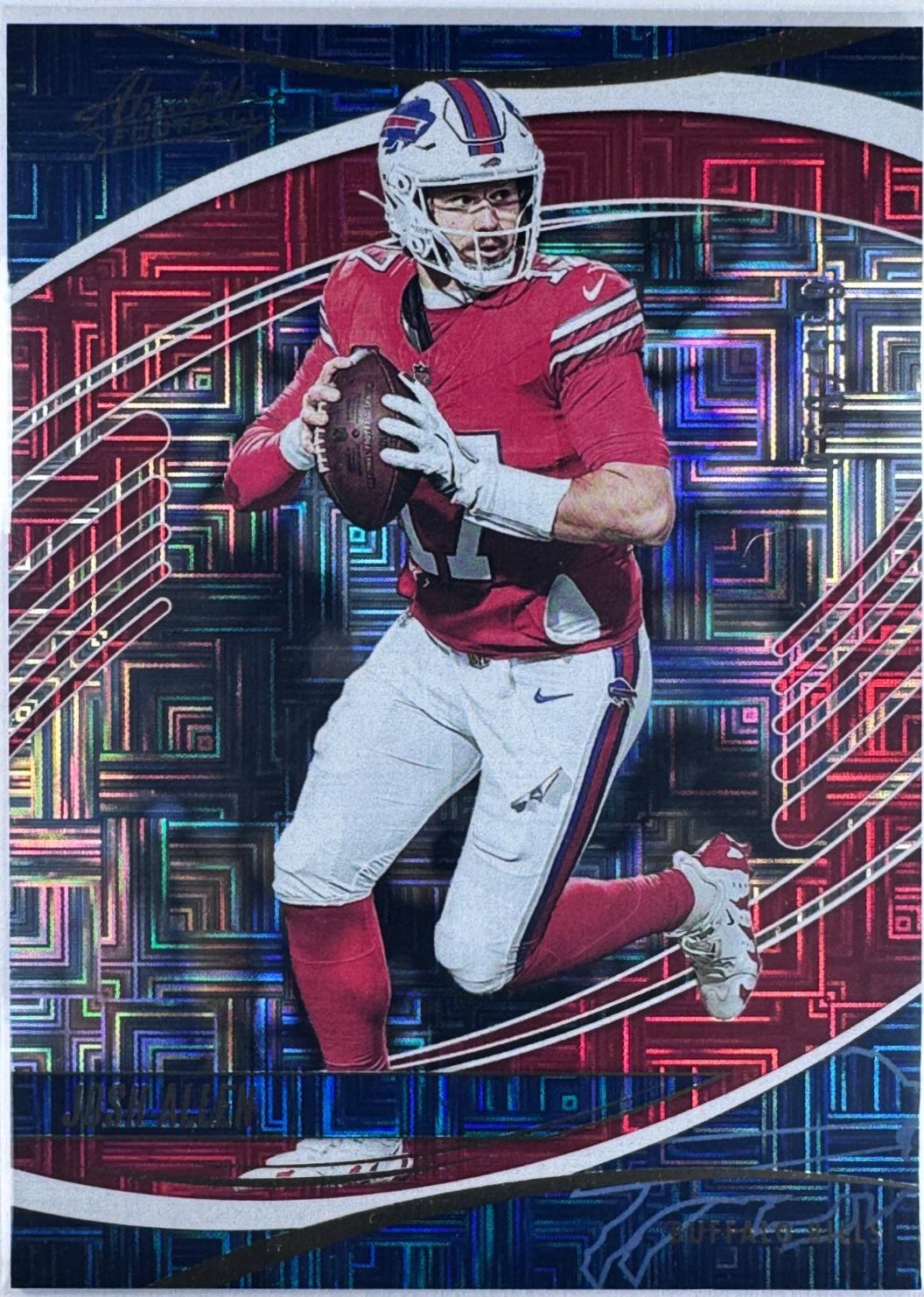 Josh Allen [Red Squares] #10 Prices | 2025 Panini Absolute | Football Cards