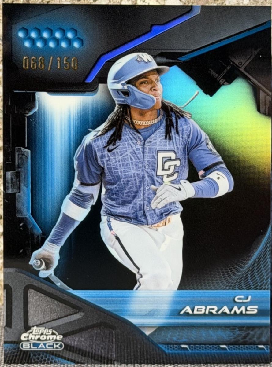 CJ Abrams [Blue Refractor] #162