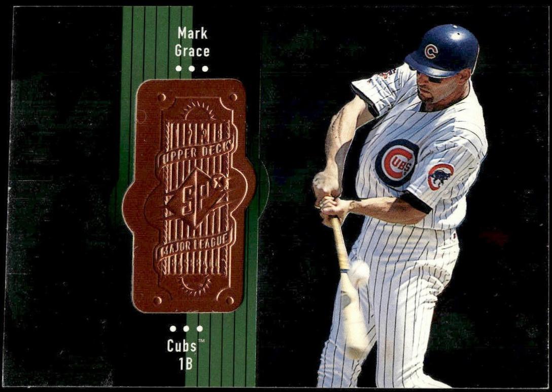 Mark Grace #68 1998 SPx Finite Baseball