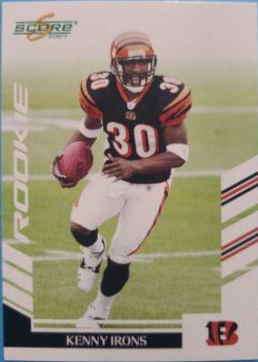 Kenny Irons #333 Football Cards 2007 Panini Score