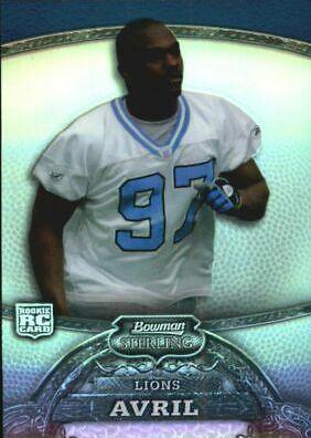 Cliff Avril #20 Football Cards 2008 Bowman Sterling