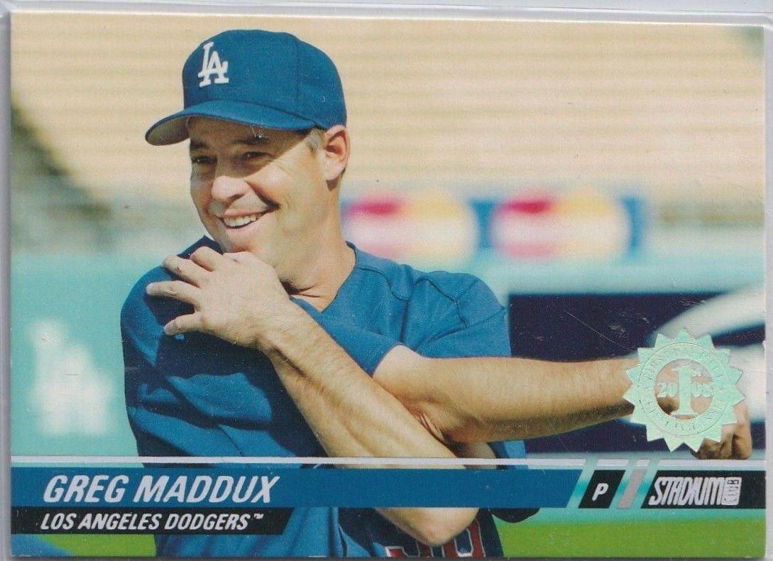 Greg Maddux #73 Baseball Cards 2008 Stadium Club