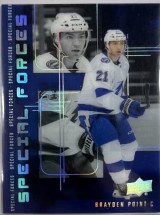 Brayden Point #SF-17 Hockey Cards 2023 Upper Deck Special Forces
