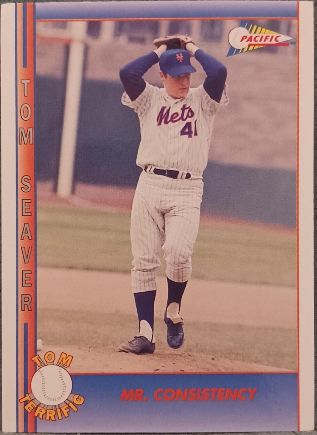 Tom Seaver #19 Baseball Cards 1992 Pacific Tom Seaver