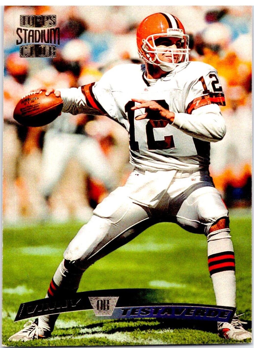 Vinny Testaverde #4 Football Cards 1996 Stadium Club