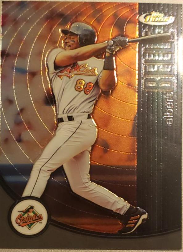 Albert Belle #24 Baseball Cards 2001 Finest