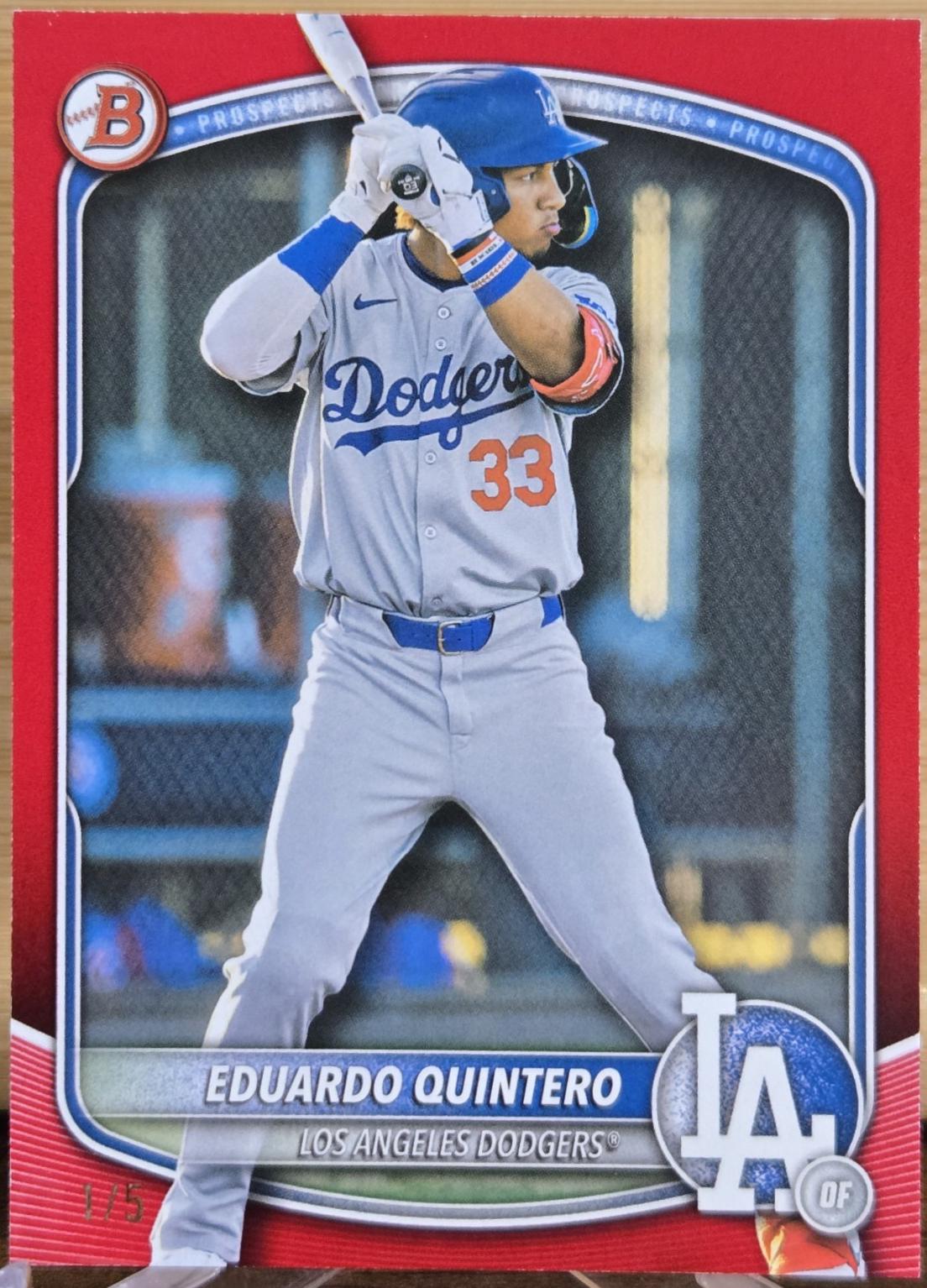 Eduardo Quintero [Red] #BD-111