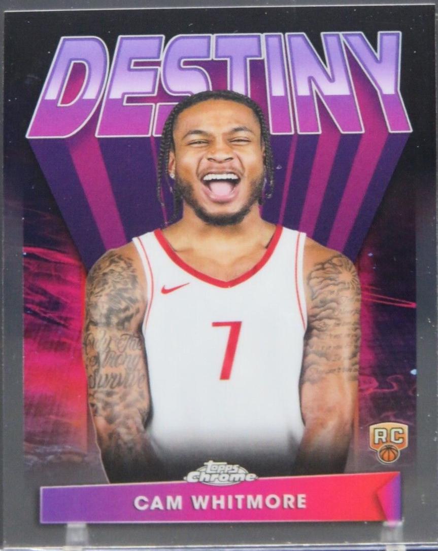 Cam Whitmore #D-11 Basketball Cards 2023 Topps Chrome Destiny
