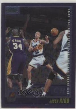 Jason Kidd #38 Basketball Cards 2000 Topps Chrome