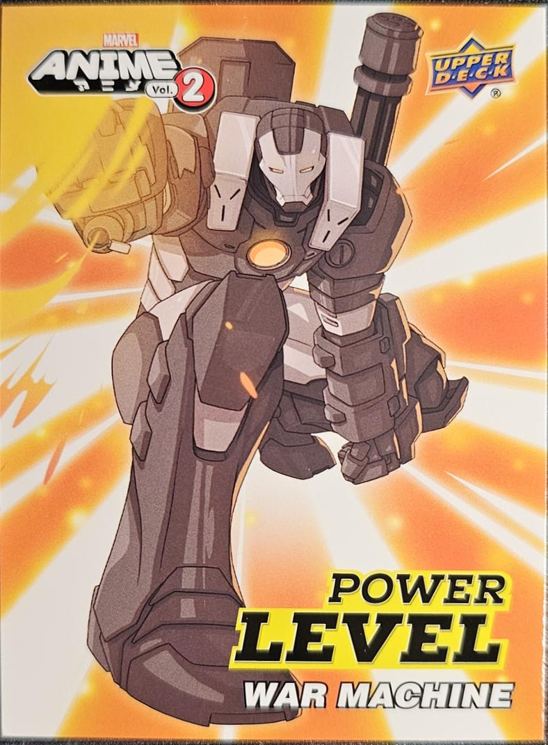 War Machine #SN-14 Marvel 2023 Upper Deck Anime Volume 2 Power Level