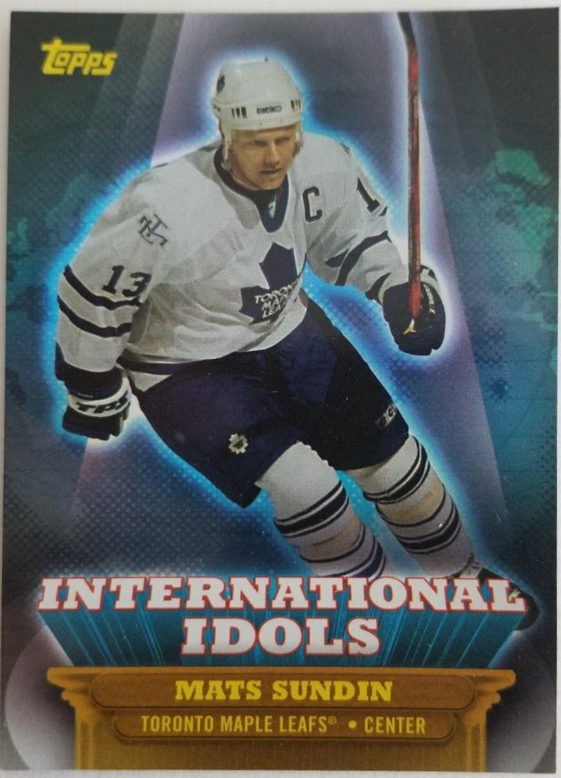 Mats Sundin #II-20 Hockey Cards 2003 Topps International Idols