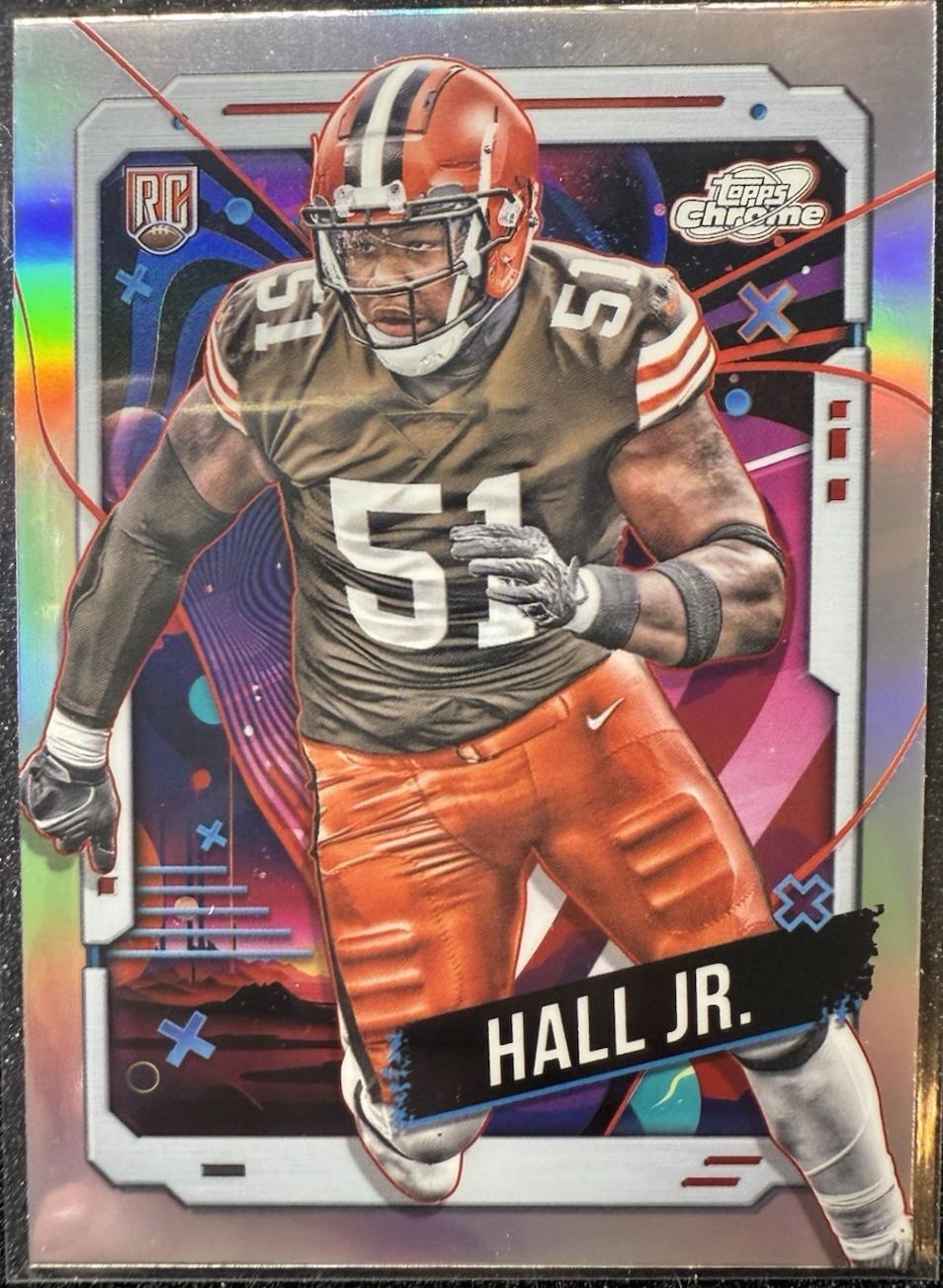Michael Hall Jr. #124 Football Cards 2024 Topps Cosmic Chrome