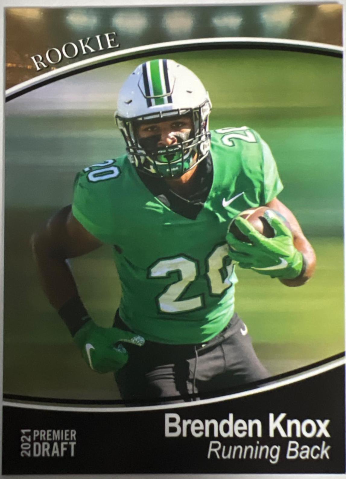 Brenden Knox #96 2021 Sage Premier Draft Football