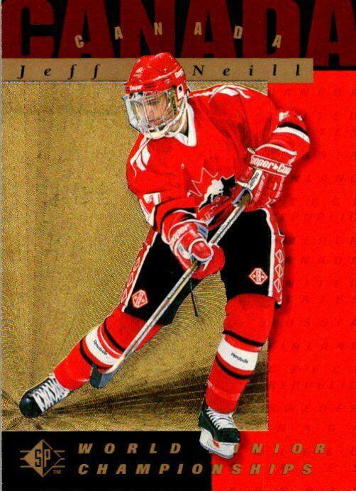Jeff O'Neill #152 Hockey Cards 1994 SP