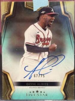 Ozzie Albies  [Aqua] #FSA-OA