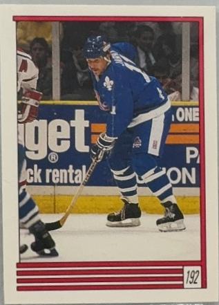 Liro Jarvi #192 1989 O Pee Chee Sticker Hockey