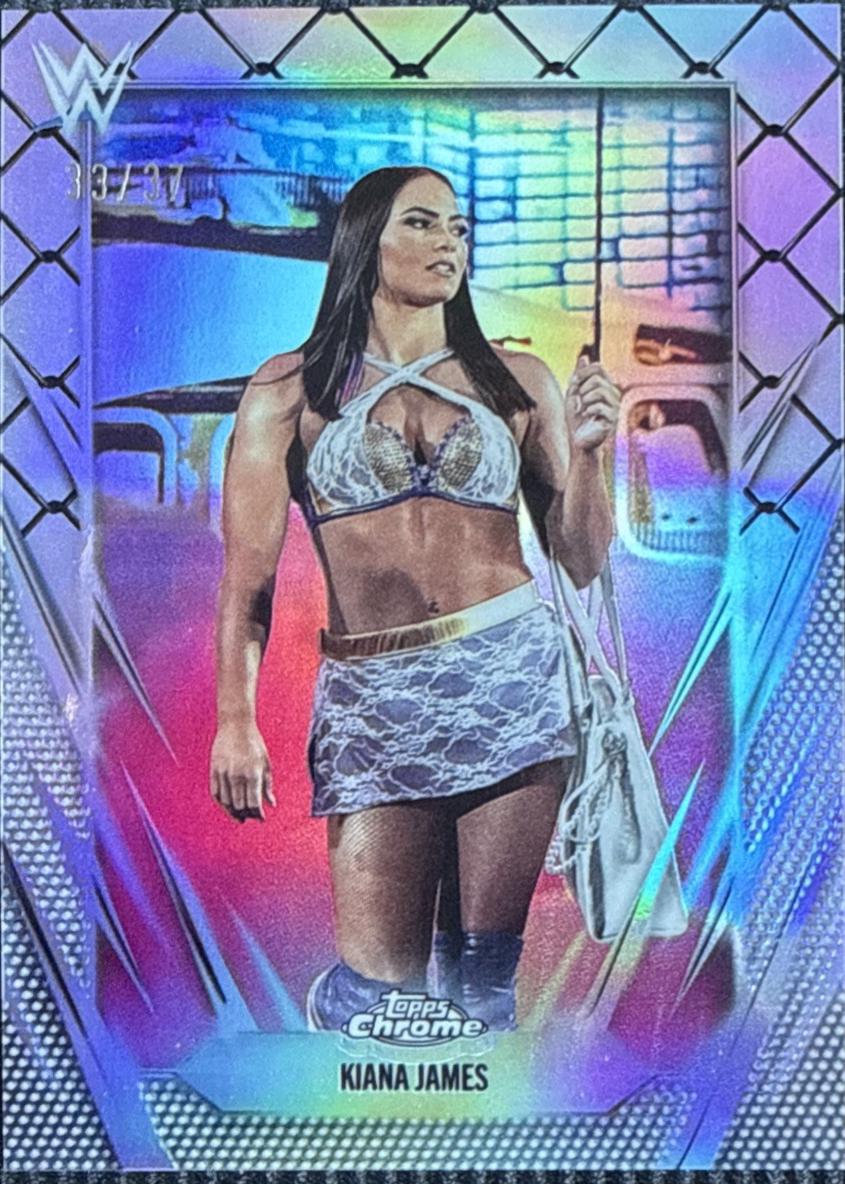 Kiana James [Steel Cage Refractor] #82