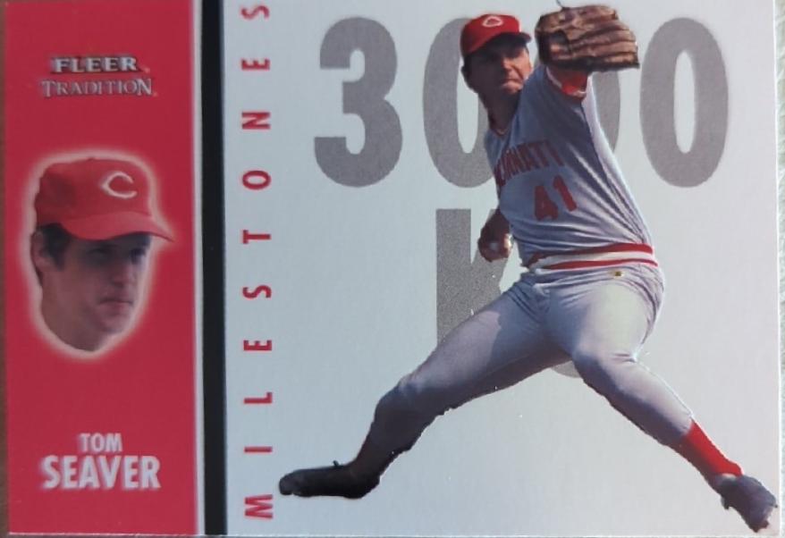 Tom Seaver #6 Baseball Cards 2003 Fleer Tradition Milestones