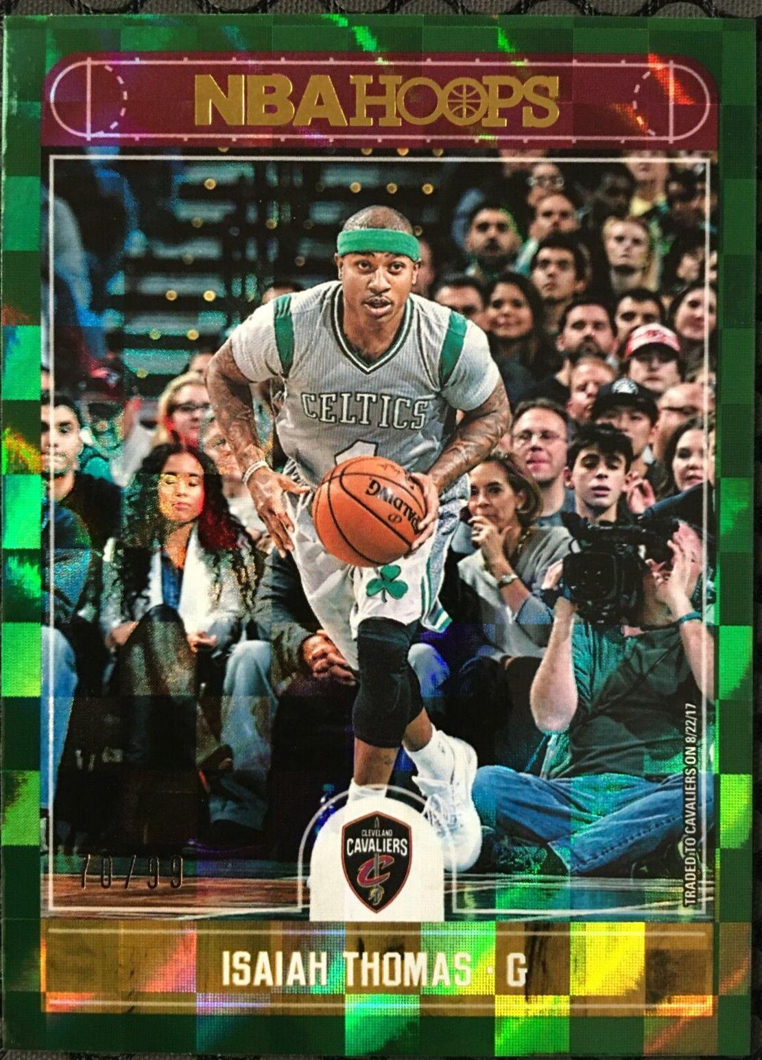 Isaiah Thomas #33 Basketball Cards 2017 Panini Hoops