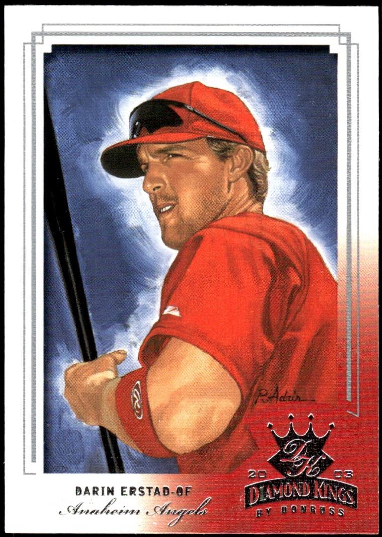 Darin Erstad #1 2003 Donruss Diamond Kings Baseball