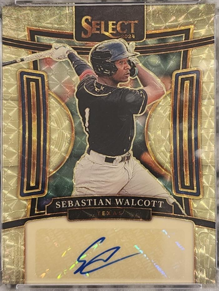 Sebastian Walcott [Gold Vinyl Prizm] #SIG-SW