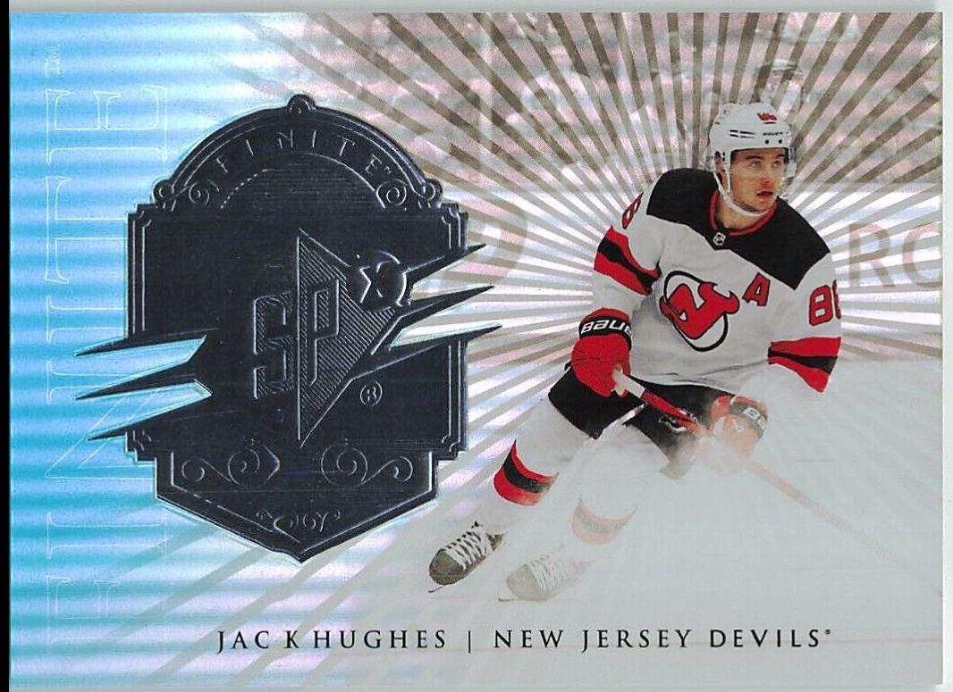 Jack Hughes #F-19 2024-25 SPx Hockey Finite
