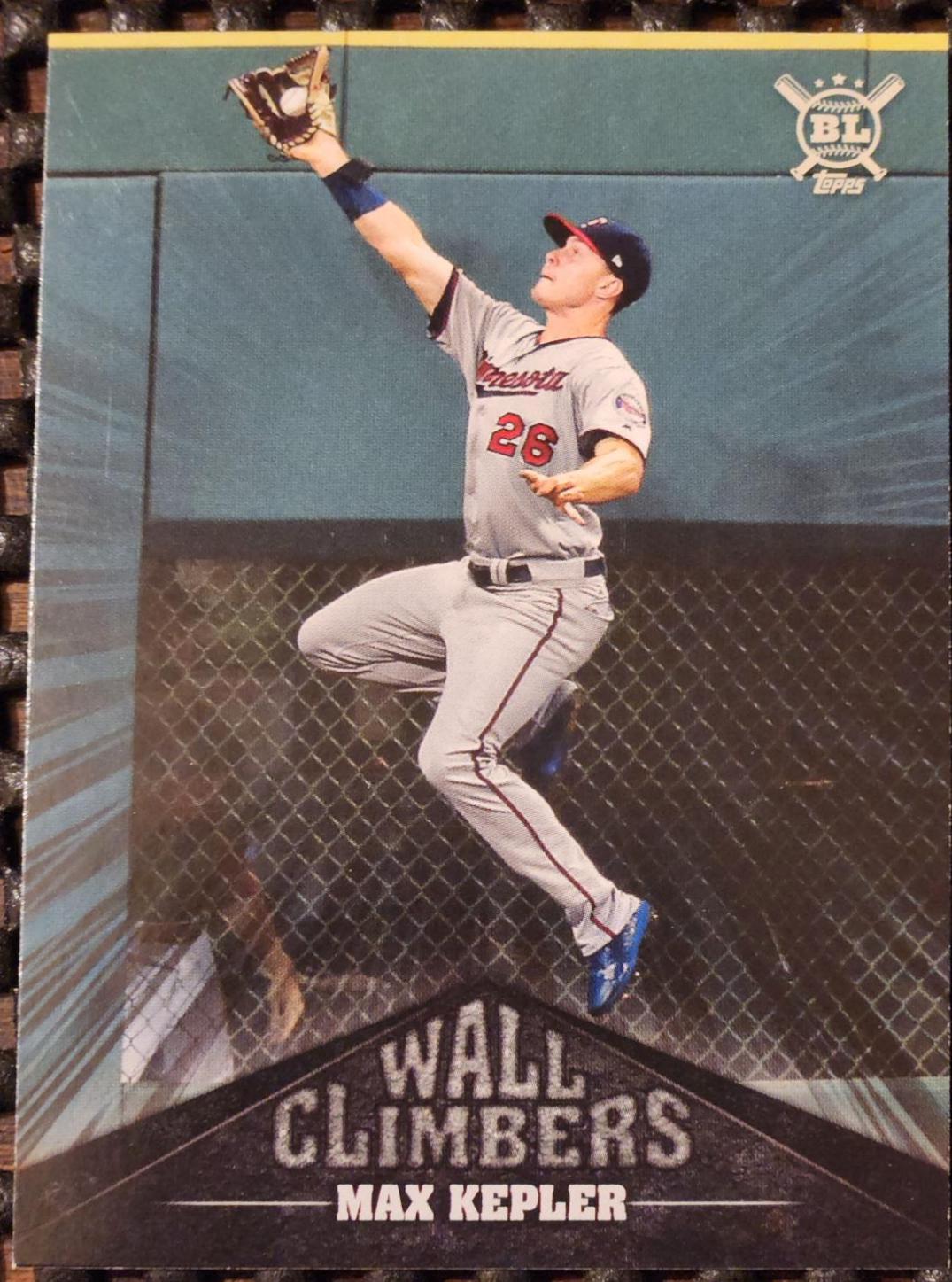 Max Kelper #WC-3 Baseball Cards 2019 Topps Big League Wall Climbers