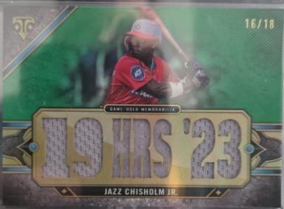 Jazz Chisholm Jr. #TTR-JAZ4 Prices | 2024 Topps Triple Threads
