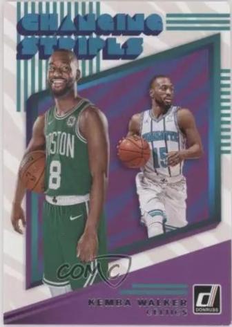 KEMBA WALKER #2 Basketball Cards 2019 Panini Donruss Changing Stripes