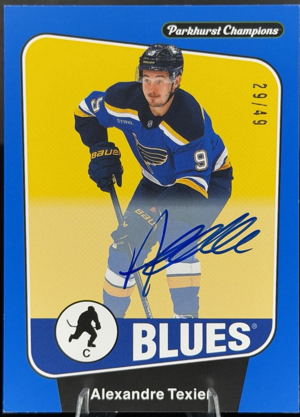 Alexandre Texier [Blue Autograph] #18