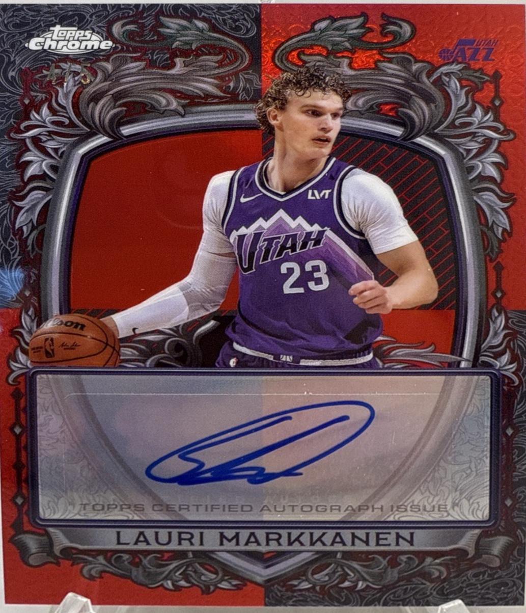 Lauri Markkanen [Refractor Red] #SS-LM