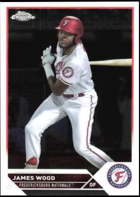 James Wood #PDC-119 2023 Topps Pro Debut Chrome Baseball